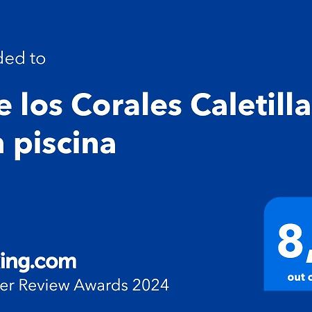 Live Los Corales Caletillas Con Piscina Apartman Araya  Kültér fotó